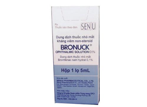 Bronuck (Bromfenac) Senju (C/5ml)