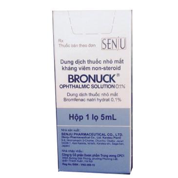 Bronuck (Bromfenac) Senju (C/5ml)
