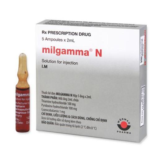 Milgamma N Solupharm (H/5 ông/2ml)
