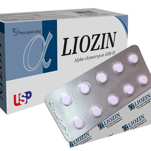 Alpha Liozin (Alphachymotrypsin) 4200 IU US Pharma (H/20v)