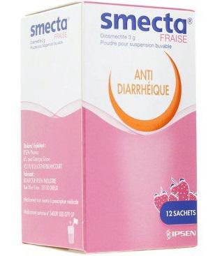 Smecta Hương Dâu 3g (Diosmectit) Ipsen (H/12g/3gr)