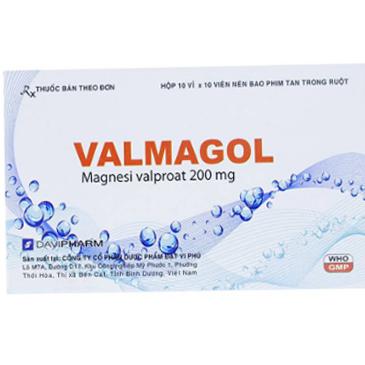 Valmagol 200 (Magnesium Valproat) Davipharm (H/100v)