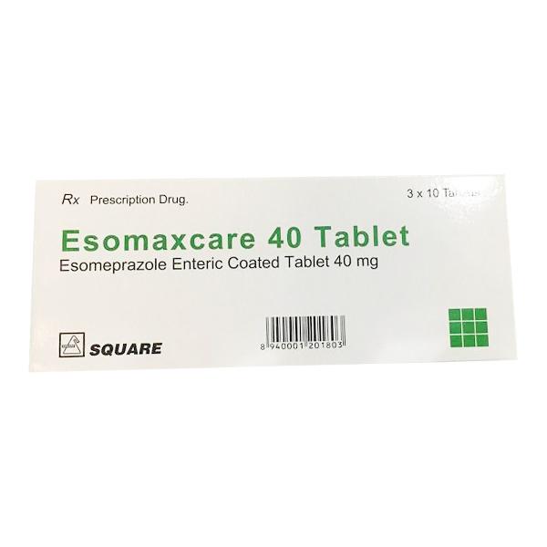 Esomaxcare 40 (Esomeprazol) Square (H/30v)