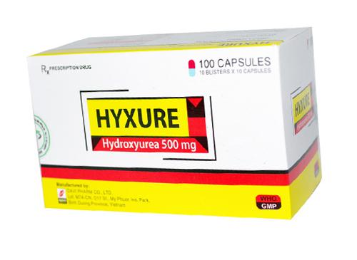 Hyxure 500mg (Hydroxyurea) Davipharm (H/100v)