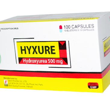 Hyxure 500mg (Hydroxyurea) Davipharm (H/100v)