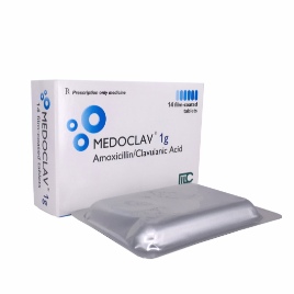 Medoclav 1g (Amoxicillin, Acid Clavulanic) Medochemie (H/14v)