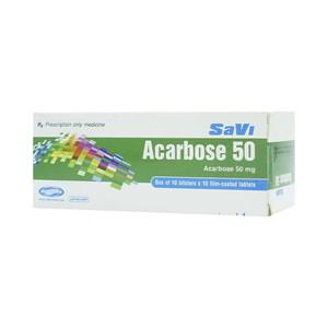 Savi (Acarbose) 50mg Savipharm (H/100v)