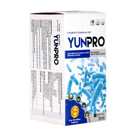 Yunpro Men Vi Sinh DHG (H/20g/2gr) (Xanh Đậm)