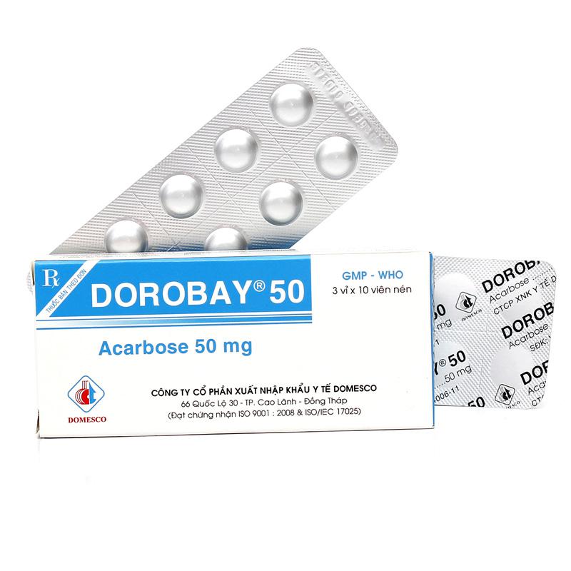 Dorobay 50 (Acarbose) Domesco (H/30v)