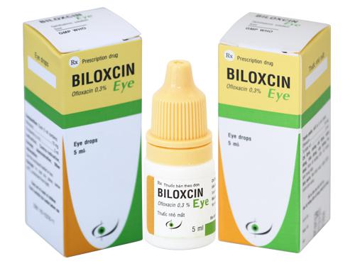 Biloxcin Eye (Ofloxacin) 0.3% Bidiphar (Lốc/10c/5ml)