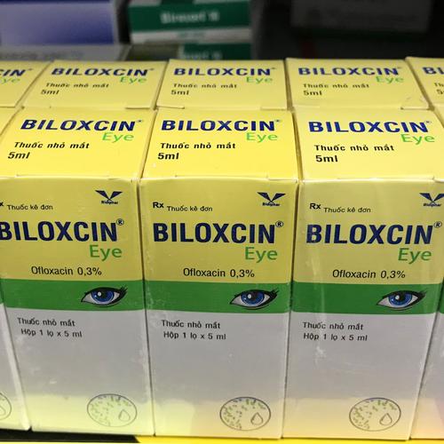 Biloxcin Eye (Ofloxacin) 0.3% Bidiphar (Lốc/10c/5ml)