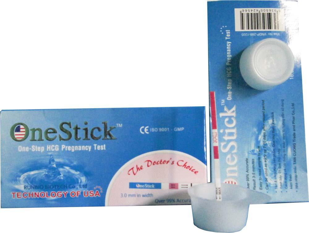 Que Thử Thai Onestick Việt Đứt (B/12que)