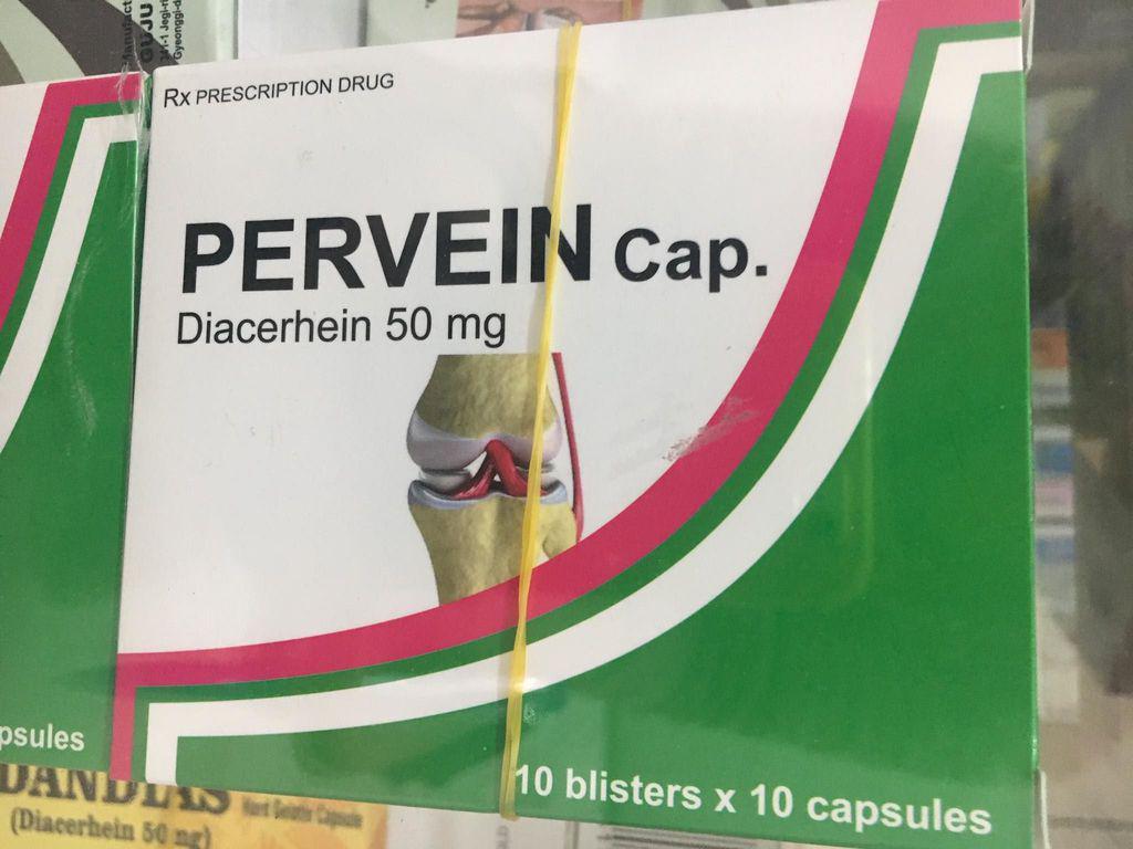 Pervein Cap 50mg (Diacerein) JRP (H/50v)