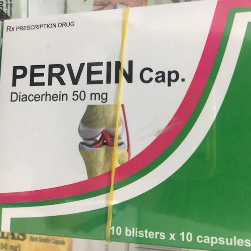 Pervein Cap 50mg (Diacerein) JRP (H/50v)