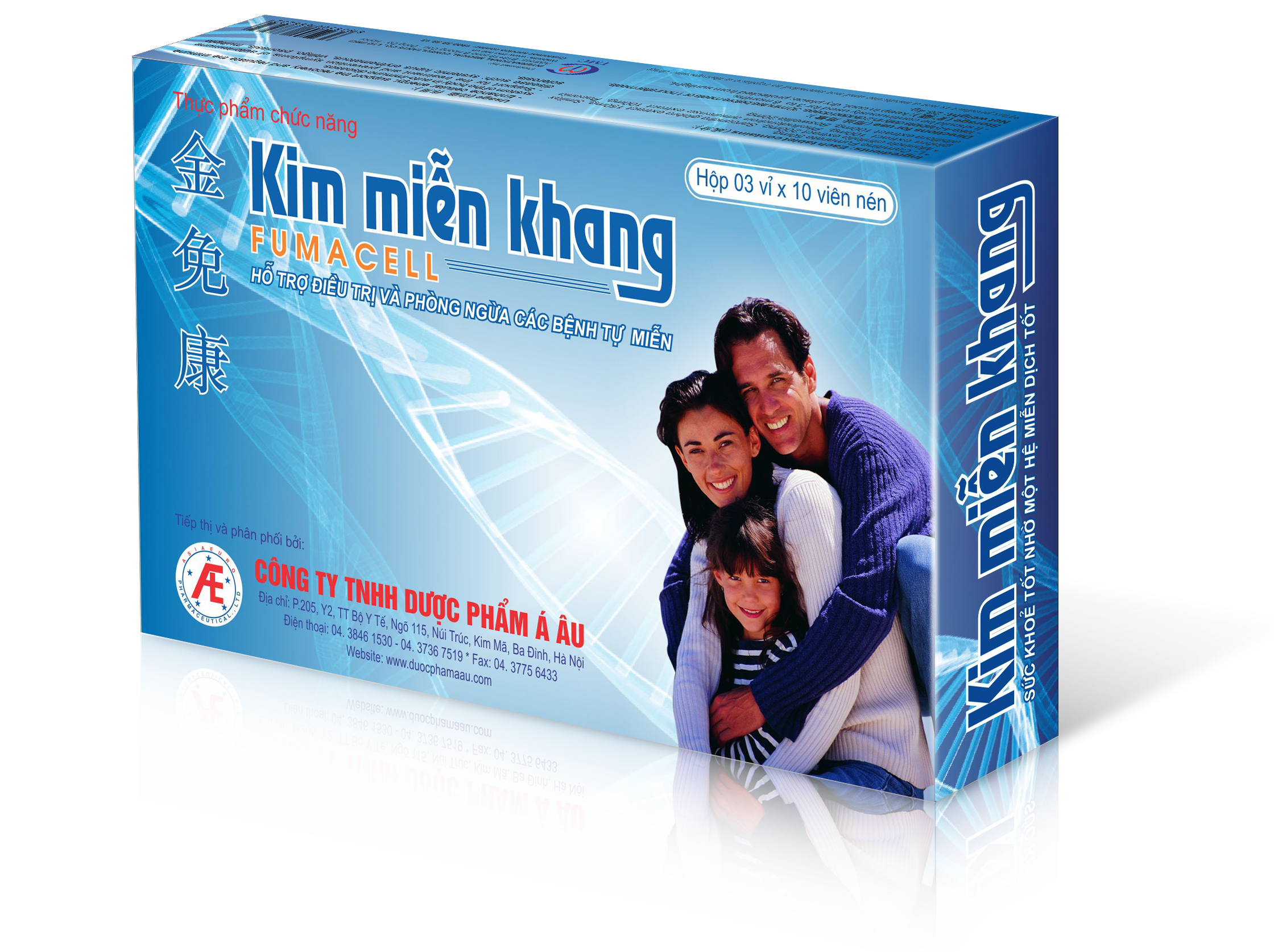 Kim Miễn Khang DP Á Âu (H/30v)