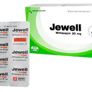 Jewell (Mirtazapin) 30mg Davipharm (H/28v)