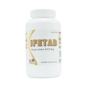 Ifetab (Ibuprofen) 400mg US Pharma (C/200v)