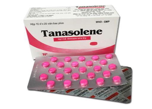 Tanasolene (Alimemazin) 5mg Thành Nam (Hộp/250v)