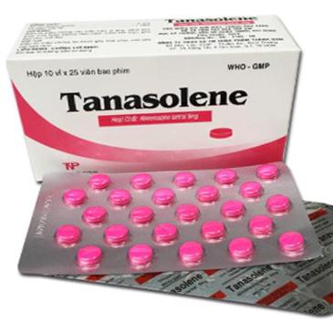 Tanasolene (Alimemazin) 5mg Thành Nam (Hộp/250v)