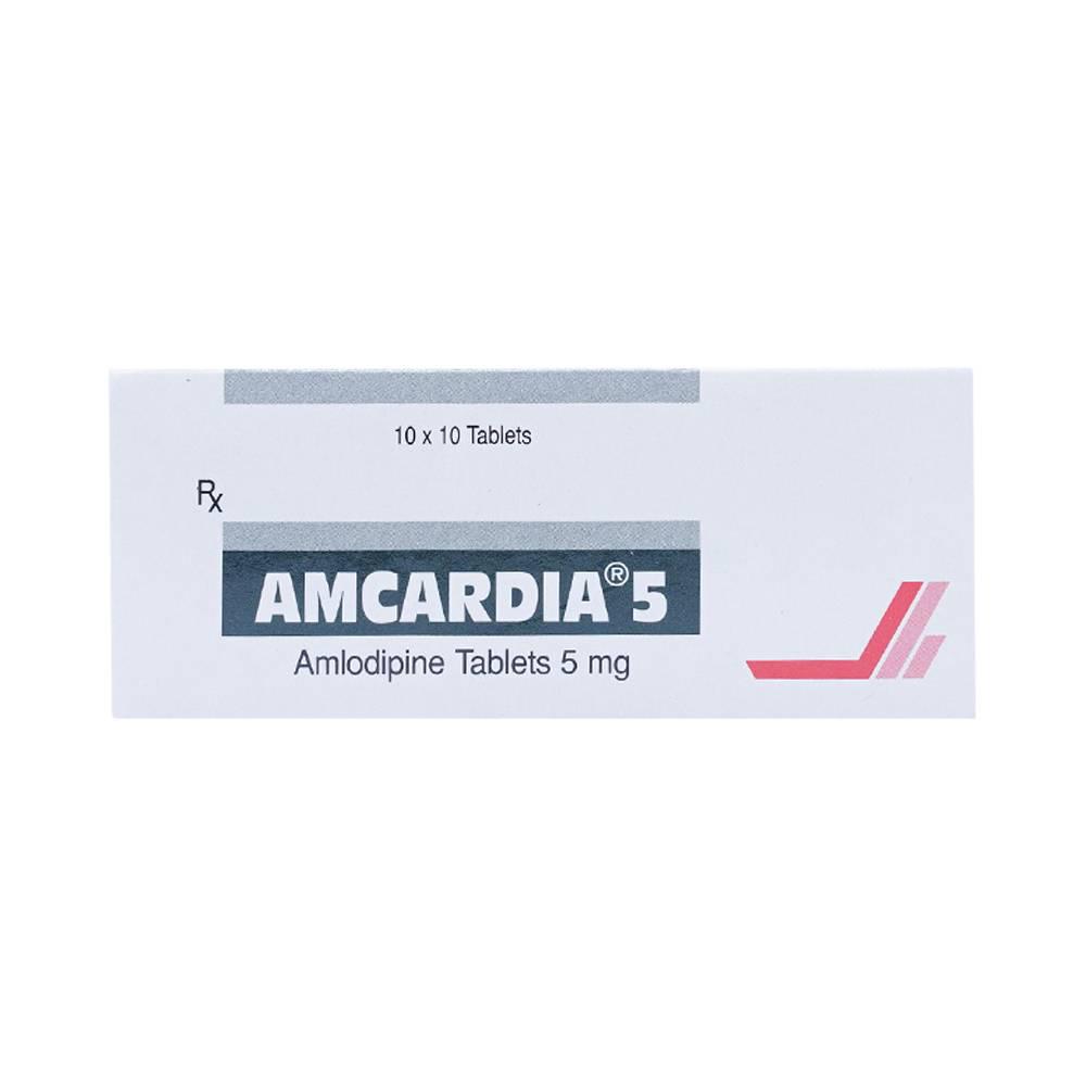 Amcardia 5mg (Amlodipin) Unique (H/100v)