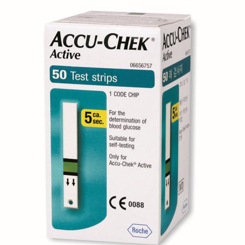 Que Thử Đường Huyết Accu Check Active (H/50que) 