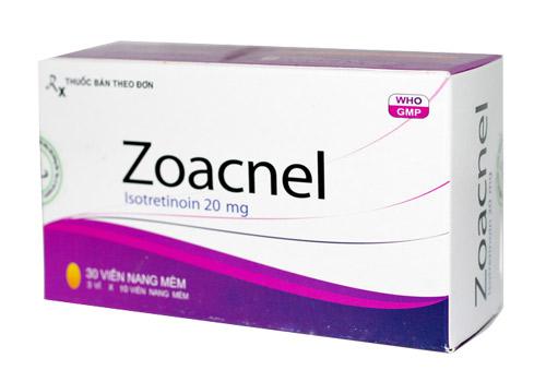 Zoacnel 20mg (Isotretinoin) Davipharm (H/30v)