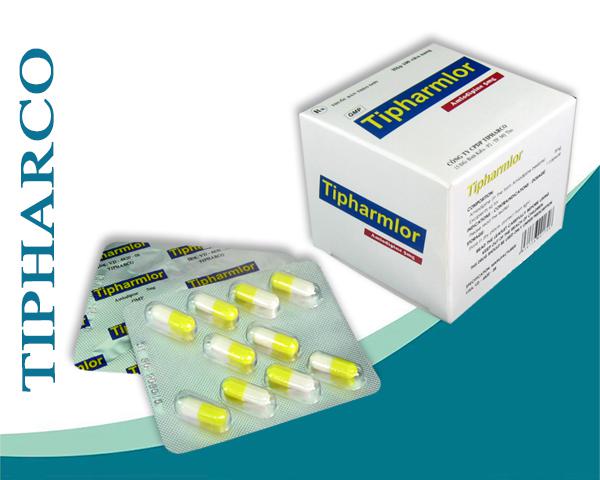 Tipharmlor 5 (Amlodipin) Tipharco (Lốc/5h/100v)