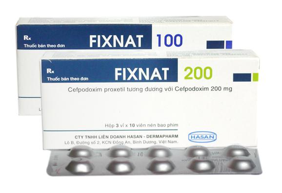 Fixnat 100 (Cefpodoxim) Hasan (H/30v)