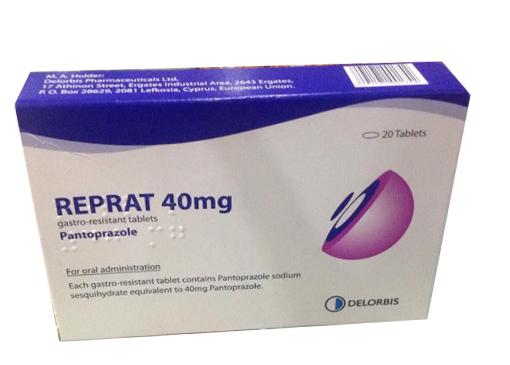 Reprat 40 (Pantoprazol) Advance Pharma Gmbh (H/20v)