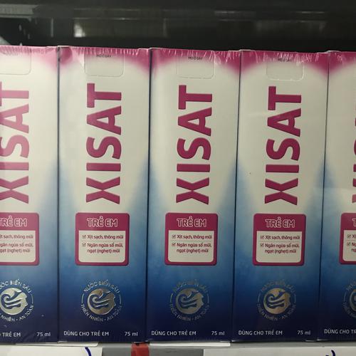 Nhỏ Mũi Xisat Hồng Trẻ Em Merap (Lốc/10c/15ml)