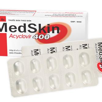 Medskin (Acyclovir) 400mg DHG Pharma (H/60v)