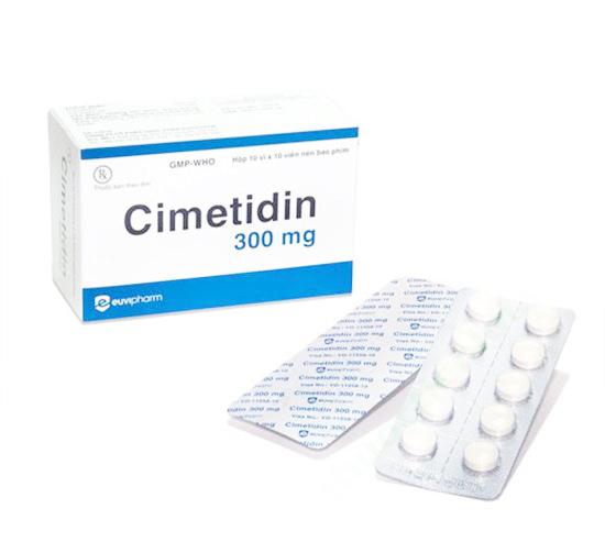 Cimetidin 300mg Euvipharm (H/100v)