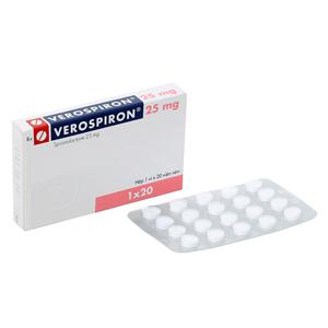 Verospiron 25mg (Spironolactone) Gedeon Richter (H/20v)
