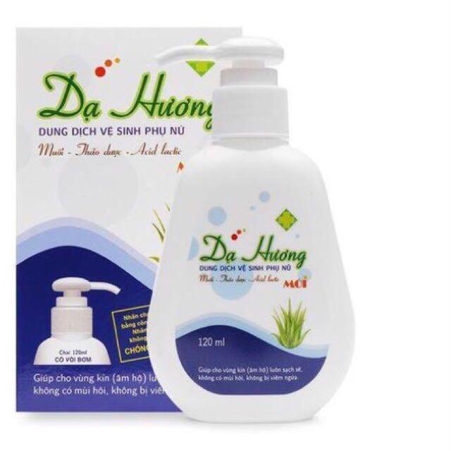 Dung Dịch Vệ Sinh Phụ Nữ Dạ Hương Xanh Có Vòi (C/120ml)