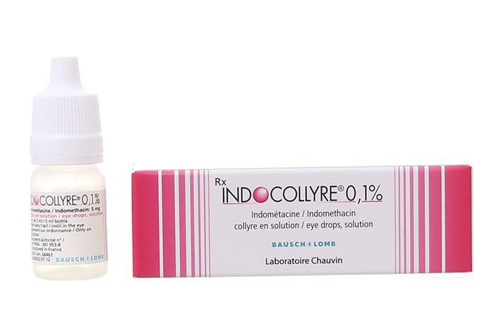 Indocollyre 0.1% eye (Indomethacin) Chauvin (C/5ml)