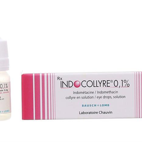 Indocollyre 0.1% eye (Indomethacin) Chauvin (C/5ml)