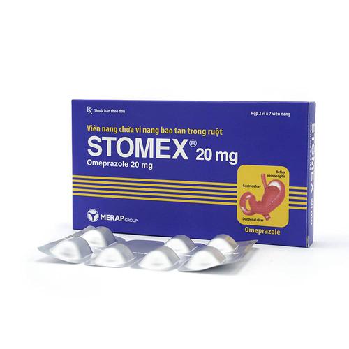 Stomex 20 (Omeprazol) Merap (H/14v)