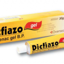 Dicfiazo (Diclofenac) Gel Brawn (T/30gr)