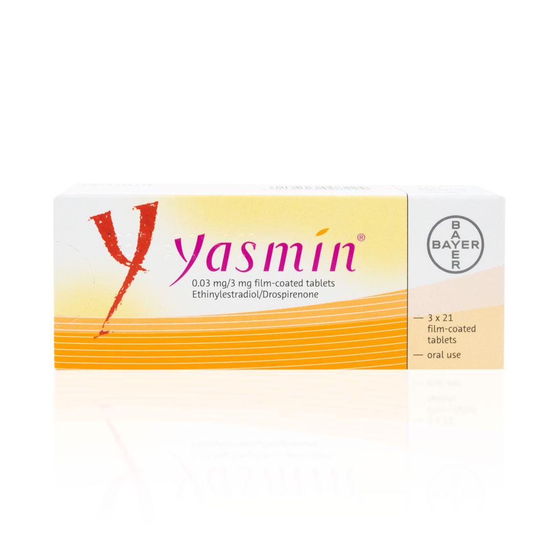 Yasmin (Ethinylestradiol, Drospirenone) Bayer (H/21v)