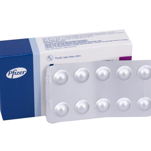 Lipitor 10mg (Atorvastatin) Pfizer (H/30v) (Cty)