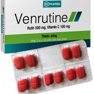Venrutine (Rutin, Vitamin C) BV Pharma (H/30v)