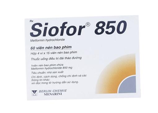 Siofor 850 (Metformin) Menarini (H/60v)