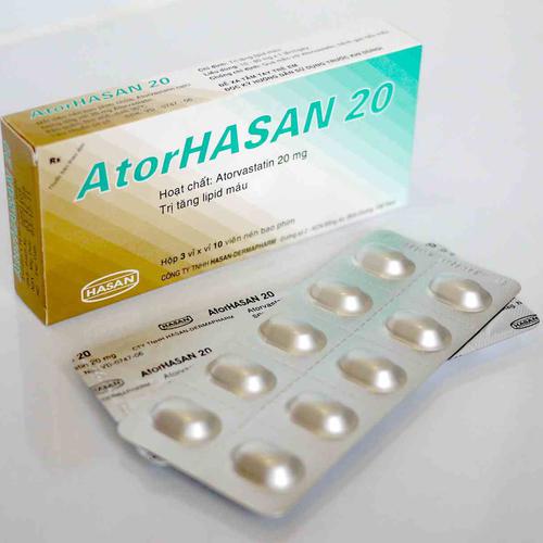 Atorhasan 20 (Atorvastatin) Hasan (H/30v)
