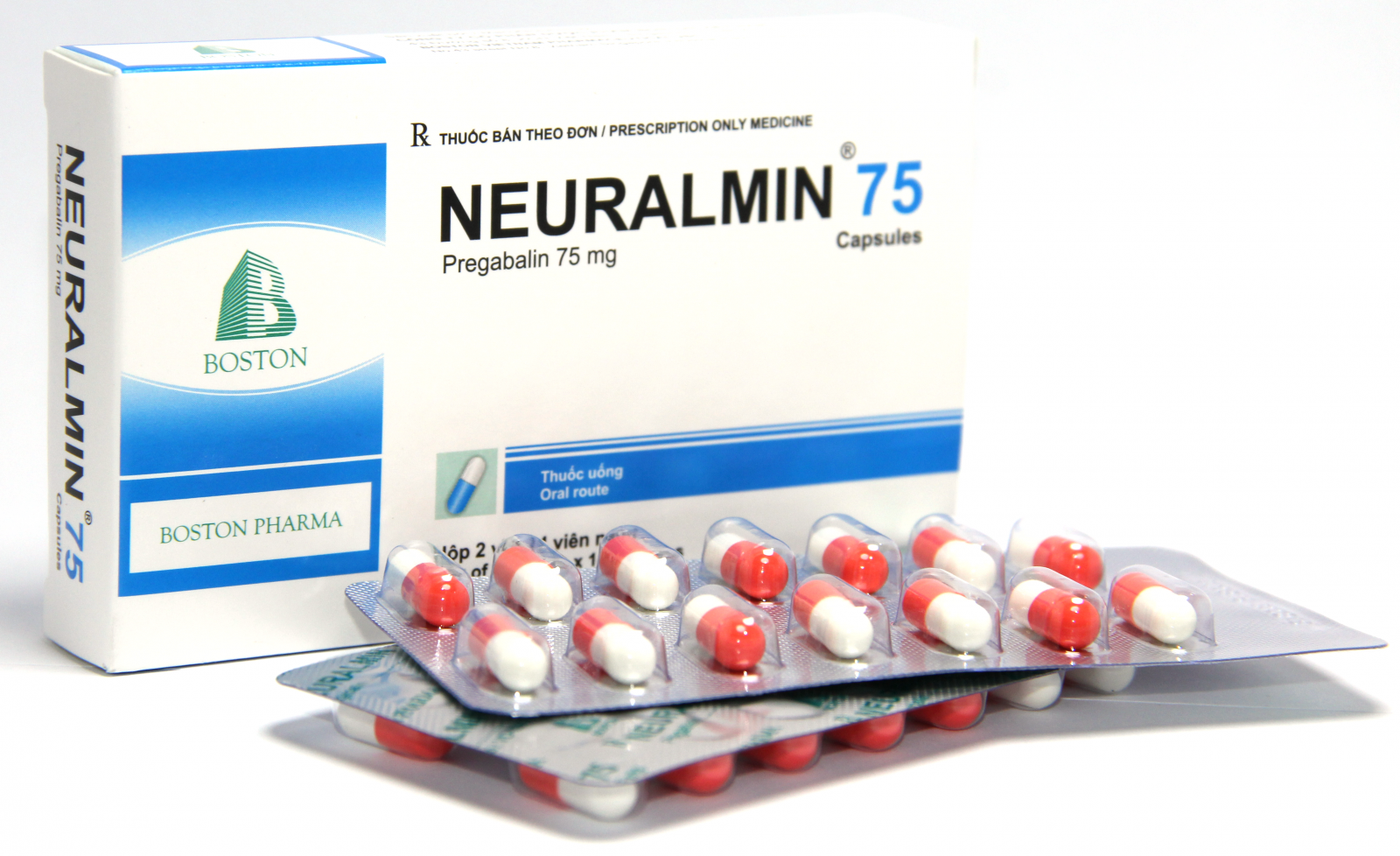 Neuralmin 75 (Pregabalin) Boston (H/28v)