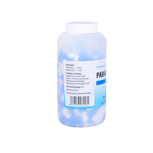 Paracetamol 500mg Hadiphar (C/500v)