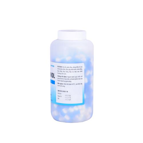 Paracetamol 500mg Hadiphar (C/500v)
