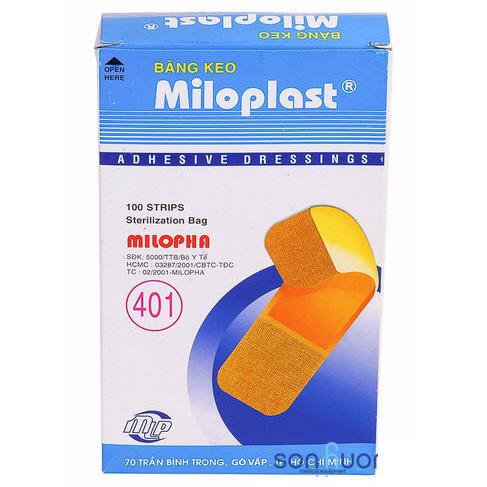 Băng Cá Nhân Miloplast (Hộp/100m)