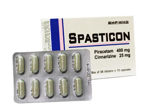 Spasticon (Piracetam, Cinnarizin) TV.Pharm (H/60v)