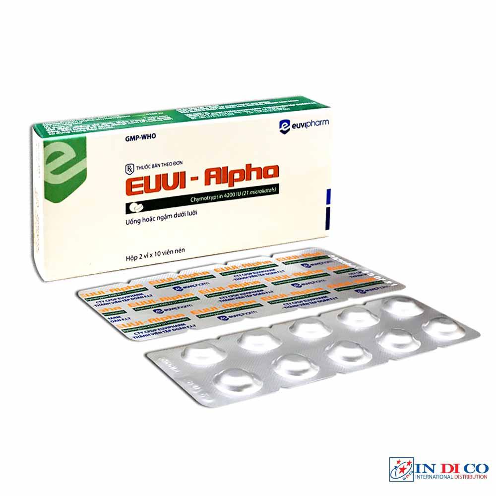 Euvi-Alpha (Chymotrypsin) Euvipharm (H/20v)