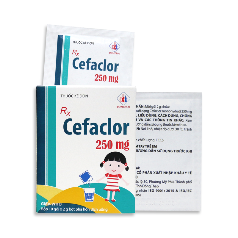 Cefaclor 250mg Domesco (H/10g)